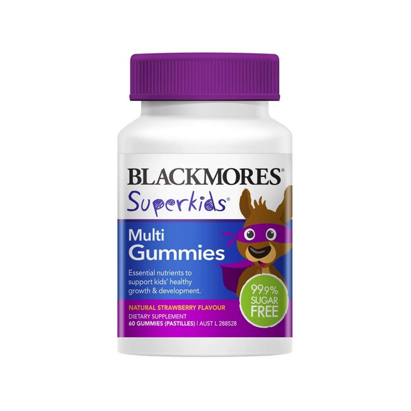 【直邮价】Blackmores 百丽康 超级儿童多种复合维生素软糖 60粒(Multi) 保质期20.04